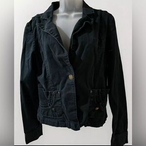 Vintage Mandarine Blouse Jacket Size Medium